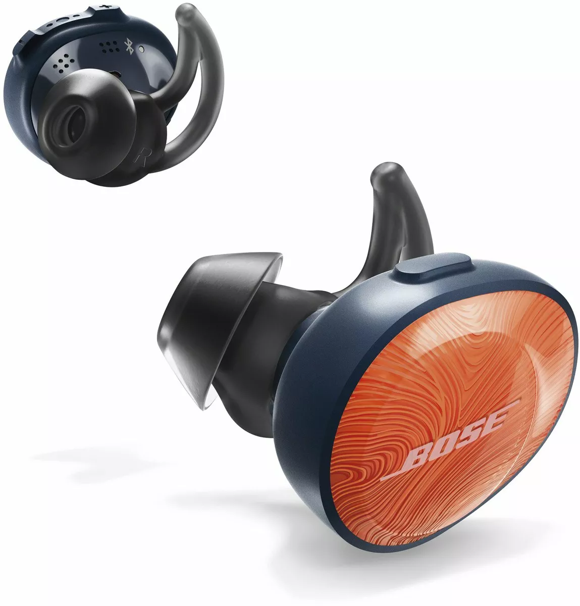 BOSE SoundSport Free Wireless Headphones Earphone Bright Orange / Midnight Blue