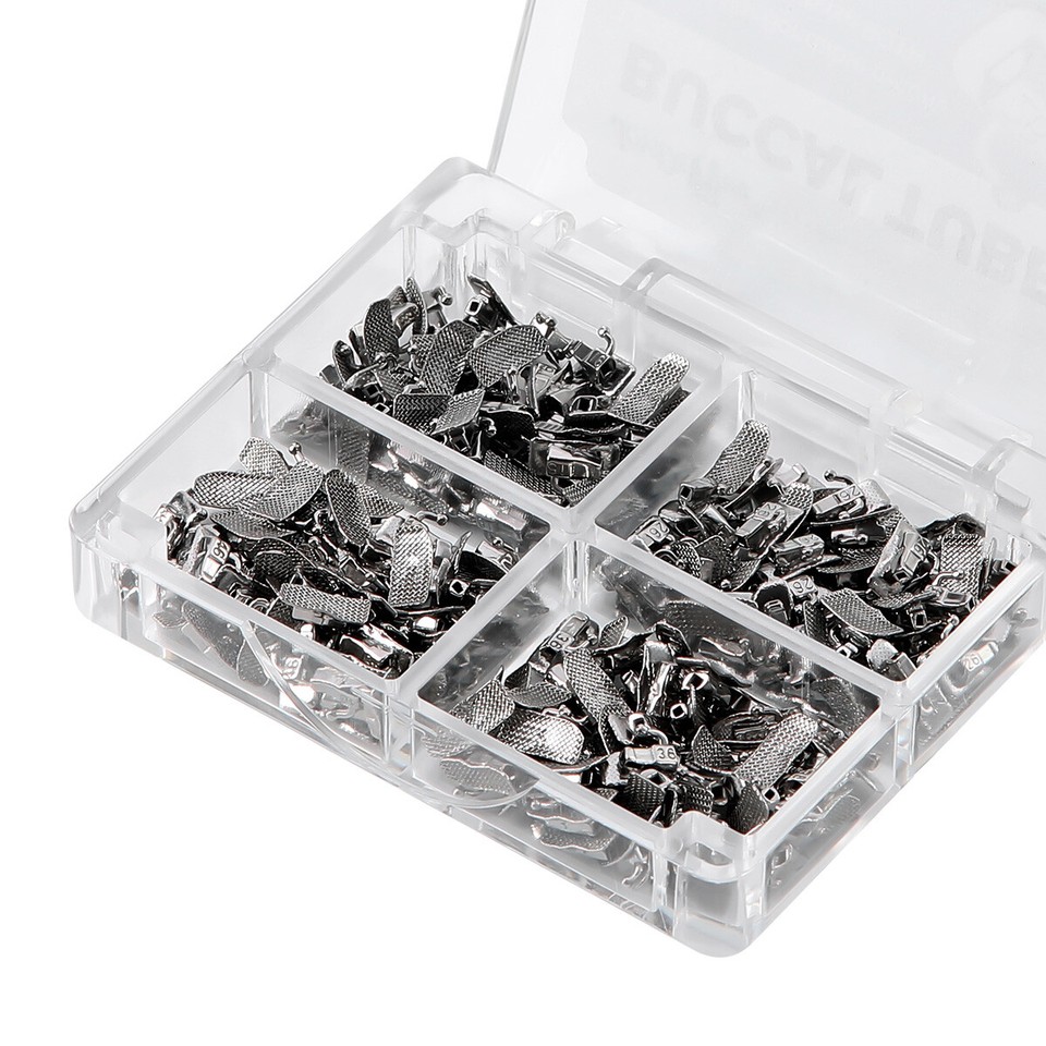 Lot 40 Tubes Buccaux Orthodontie Roth/MBT .022 Pour Molaires - Neuf Easyinsmile, Argenté CE