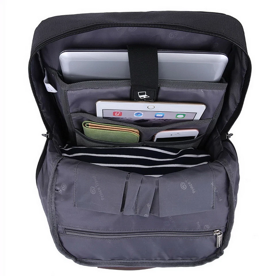 Men Messenger 14 Inch Laptop Briefcase Women Business Shoulder Bag 12.9" Tablet - Image 3 of 4