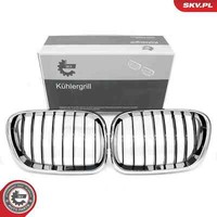 Esen SKV KüHlergrill KüHlergitter Chrom Schwarz FüR BMW X5 E53