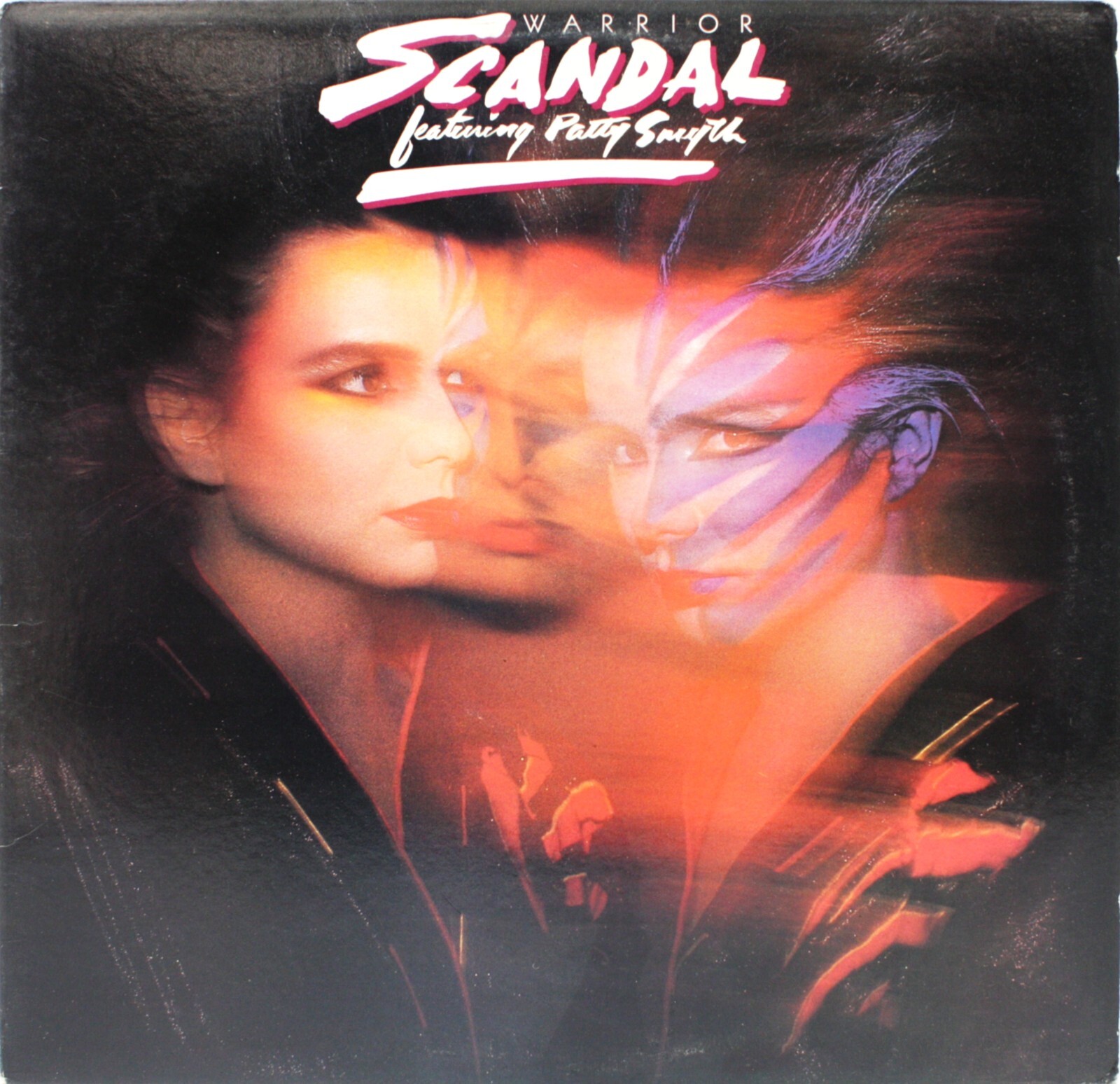 SCANDAL FEAT. PATTY SMYTH Warrior USED 1984 LP Pop Rock Vinyl Record COL-39173