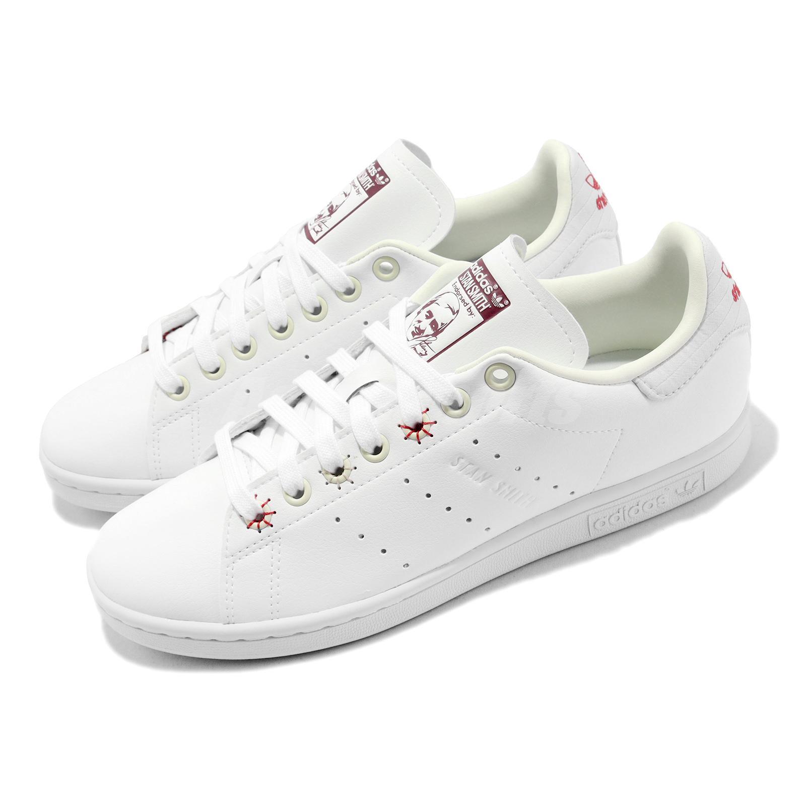 adidas Originals Stan Smith Womens White Grey Casual Lifestyle Shoes HQ4252