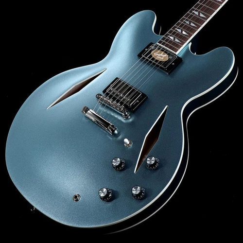 Epiphone Inspired by Gibson Custom Dave Grohl DG-335 Pelham Blue with hard case
