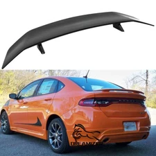 46" GT Style Racing Glossy Black Rear Trunk Spoiler Wing For Dodge Dart Sedan