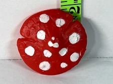 Smurfs Small Red Mushroom Top Part Accessory Vintage Pre-Owned