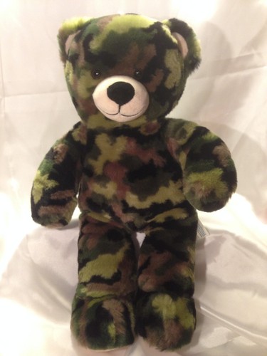 Build a Bear Workshop Plush CAMO BEAR 