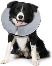 Protective Inflatable Collar for Dogs and Cats Recovery Dog Collar MEDIUM NEW