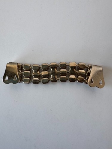 Abito/sciarpa vintage strass maglione clip scintillante accento, metà secolo glam - Foto 2 di 8