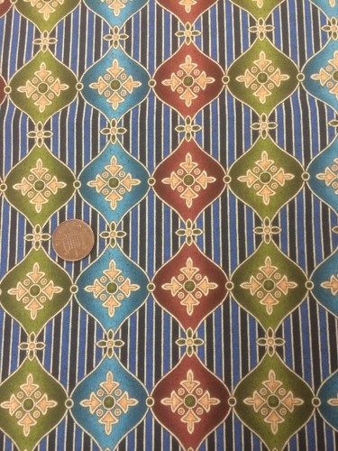 Benartex - Claudia Pfeil Arabesque Arabian 100% Cotton Patchwork Quilting Fabric - Picture 2 of 5