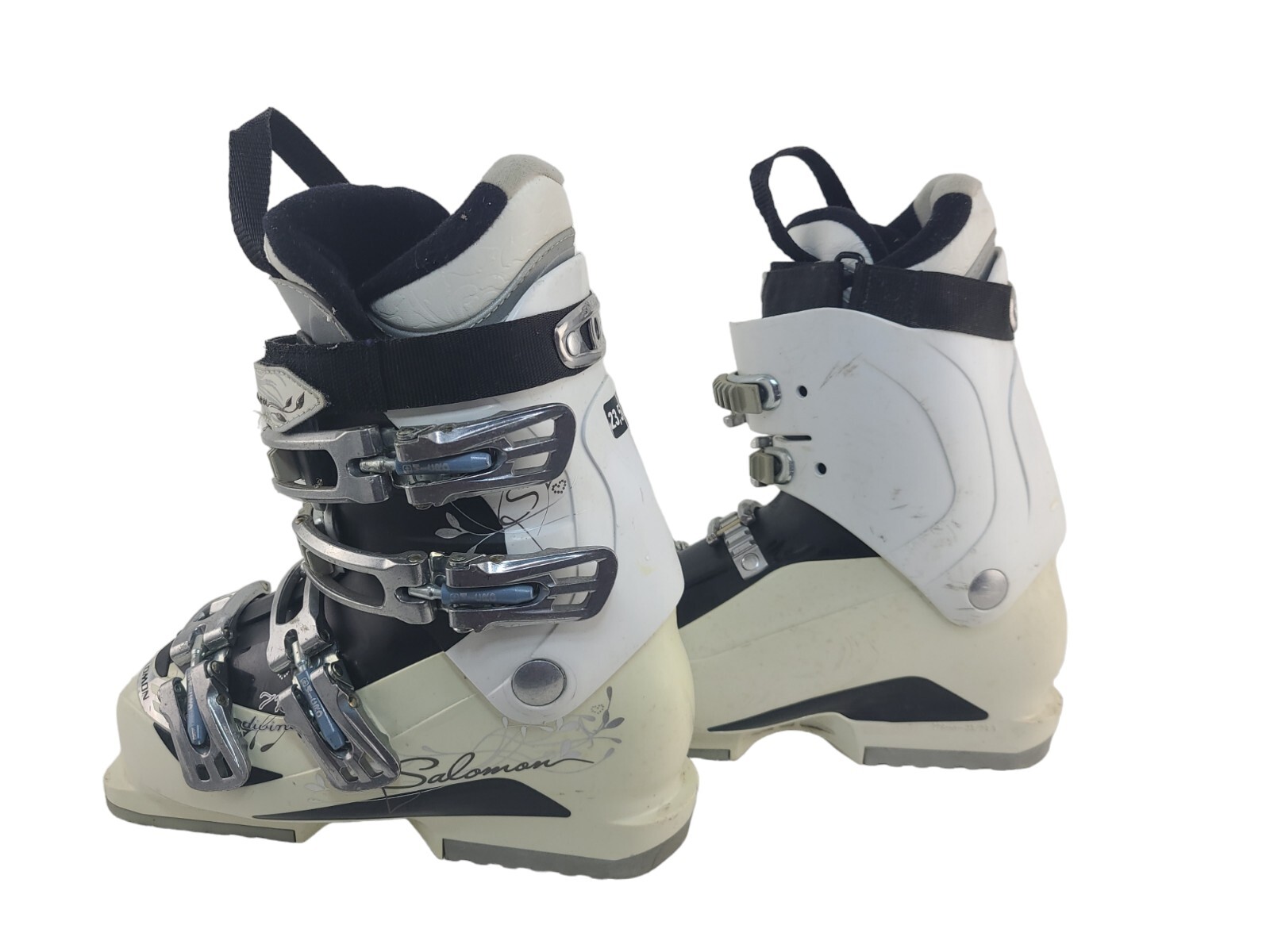 Salomon 770 Stivali da sci bianchi divini Mondopoint 23 5