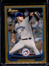 2012 Bowman - [Base] - Gold Border #26 - Brandon Morrow