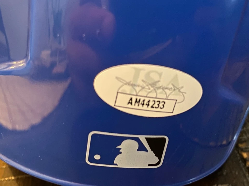 Vladimir Guerrero Jr. signed Toronto Blue Jays Rawlings mini helmet  JSA COA - Image 4 of 4