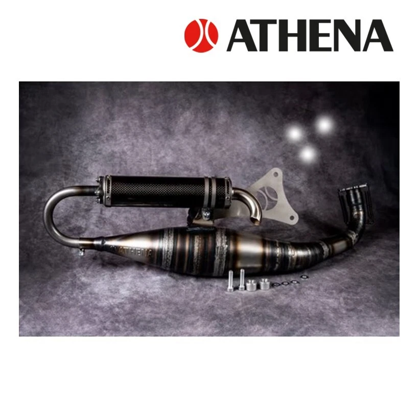 SCARICO RACING COMPLETO ATHENA MOTRON STING/SYNCRO/THUNDER 50 cc Foto 4 de 4