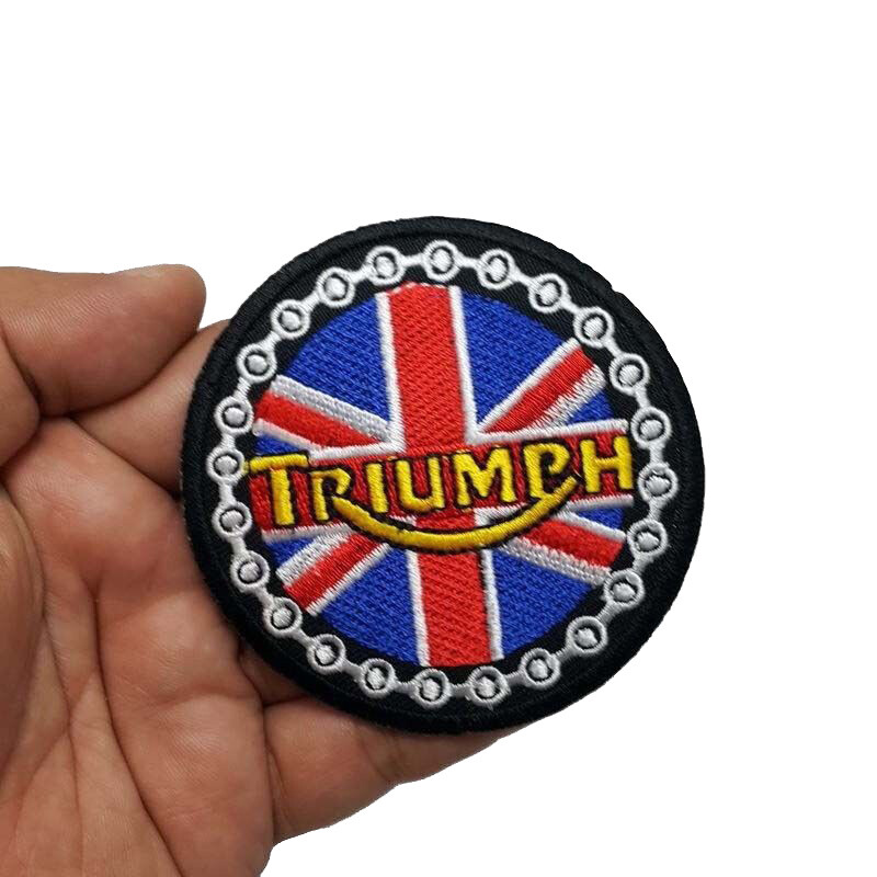 Motorsports Car Racing Patch Sew / Iron On Badge TRIUMPH TR4 - Foto 14