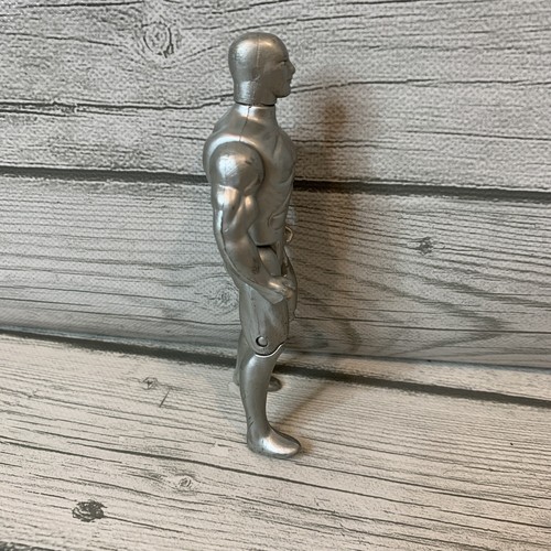 Marvel Super Heroes Silver Surfer Action Figure Vintage ToyBiz 1990 No Surfboard - Picture 5 of 11