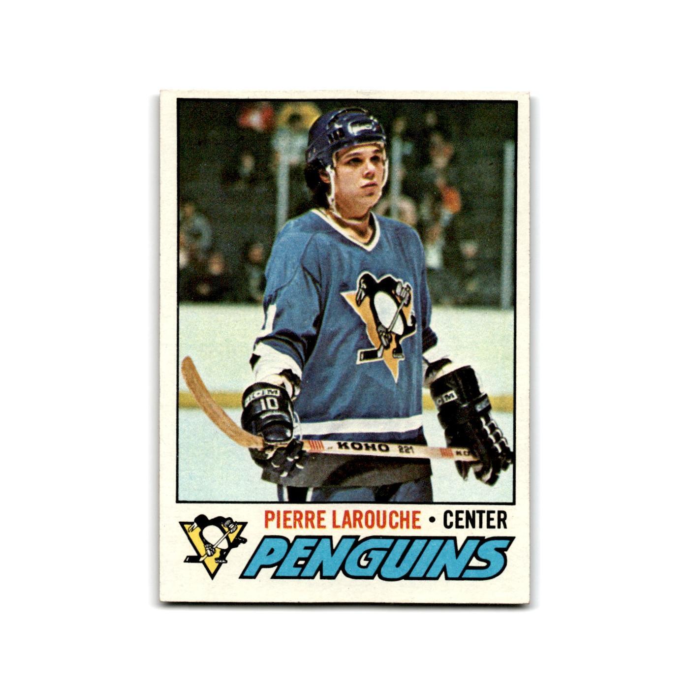 1977 Topps Pierre Larouche Pittsburgh Penguins #102