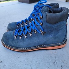 Diemme Blue Suede Roccia Vet Hiking Boot Mens sz 8 US