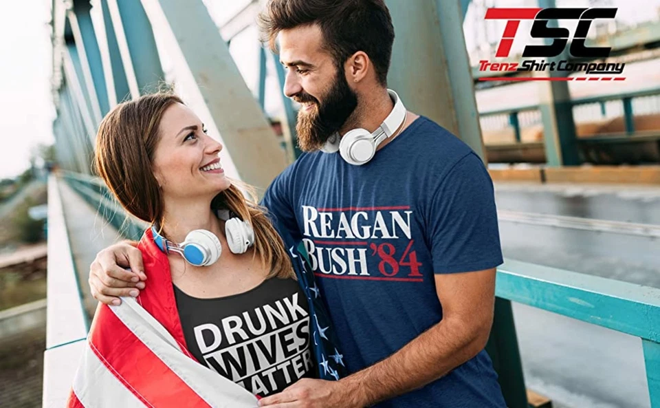 Trenz Shirt Company Hubby and Wifey Matching Couple Shirts Unisex Tee Shirts - Image 3 of 4