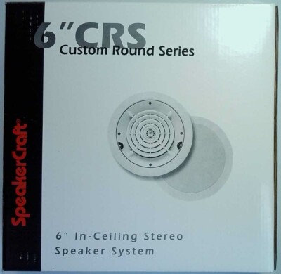 SpeakerCraft CRS6 One Custom Round Series Speaker ASM86611