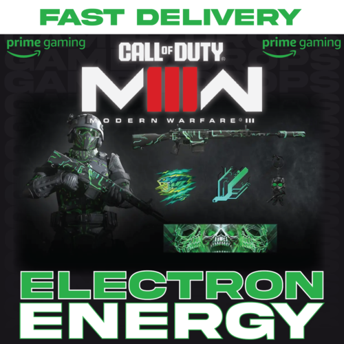 MW3 / Modern Warfare 3 / Call Of Duty -⚡ Paquete de energía electrónica ⚡ PIELES PRIME - Imagen 1 de 2