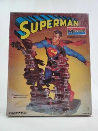 Monogram 年的收藏家和爱好者的超人玩具、爱好