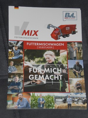 BVL VMIX Futtermischwagen Selbstlader Prospekt von 10/2022 ( 12039 )