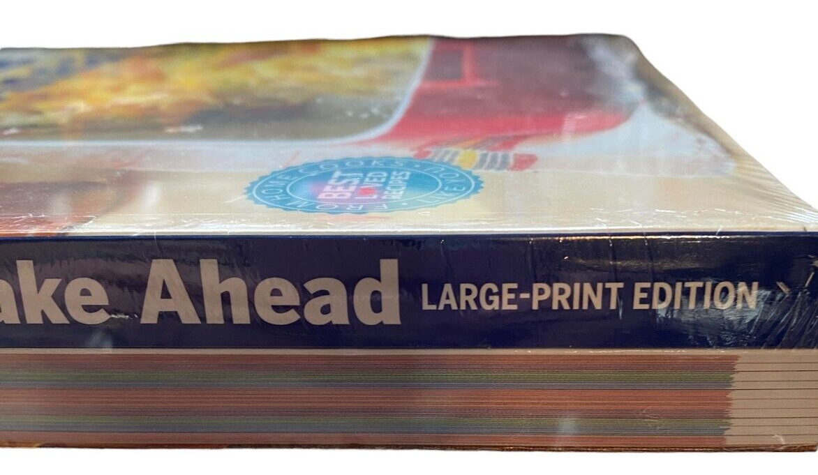 Taste of Home EZRead LargePrint 2 Cookbooks 5 Ingredient and Make