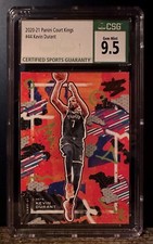 2020 Panini Court Kings 44 Kevin Durant CSG Gem Mint 9.5 New Jersy Nets