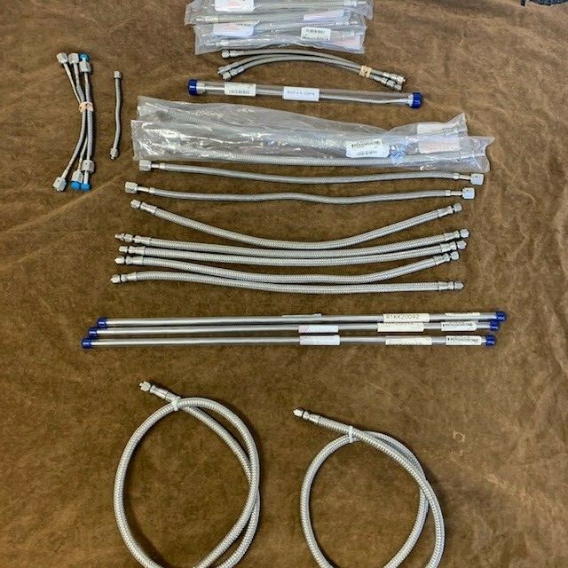 Swagelok Stainless Steel Braided Hoses and Flexible Tubing Lot eBay