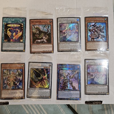 Yugioh ×8 Sealed Promo Cards Armory Arm, Decode Talker Qcr, Pile Armed Dragon +