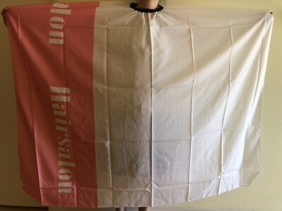 Salon Hair Stylist Barber Cutting Shampoo Cape 54''x61'' waterproof Elastic Neck
