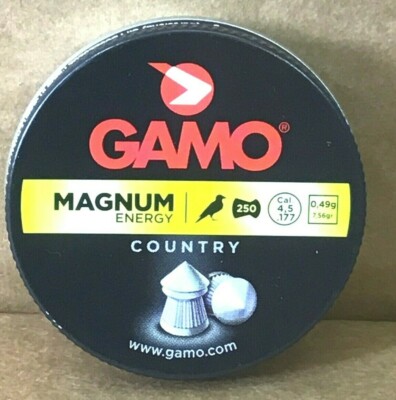 Gamo Magnum Energy Country Pellets .177 Caliber 250 Count