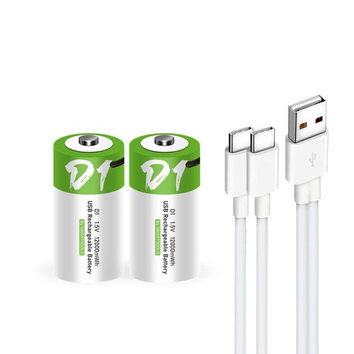 USB AA AAA 9V C D batteria ricaricabile agli ioni di litio 1,5V caricatore rapido tipo C lotto - Foto 36 di 50