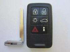 OEM 6 BUTTON VOLVO SMART KEY KEYLESS REMOTE KR55WK49266 UNLOCKED - Read Details.
