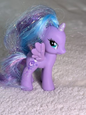 My Little Pony G4 Princess Luna Brushable Canterlot Glitter Exclusive 3'' RARE