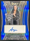 2025 Panini WNBA Select Aaliyah Nye Draft Selections Signatures Blue Prizms /49