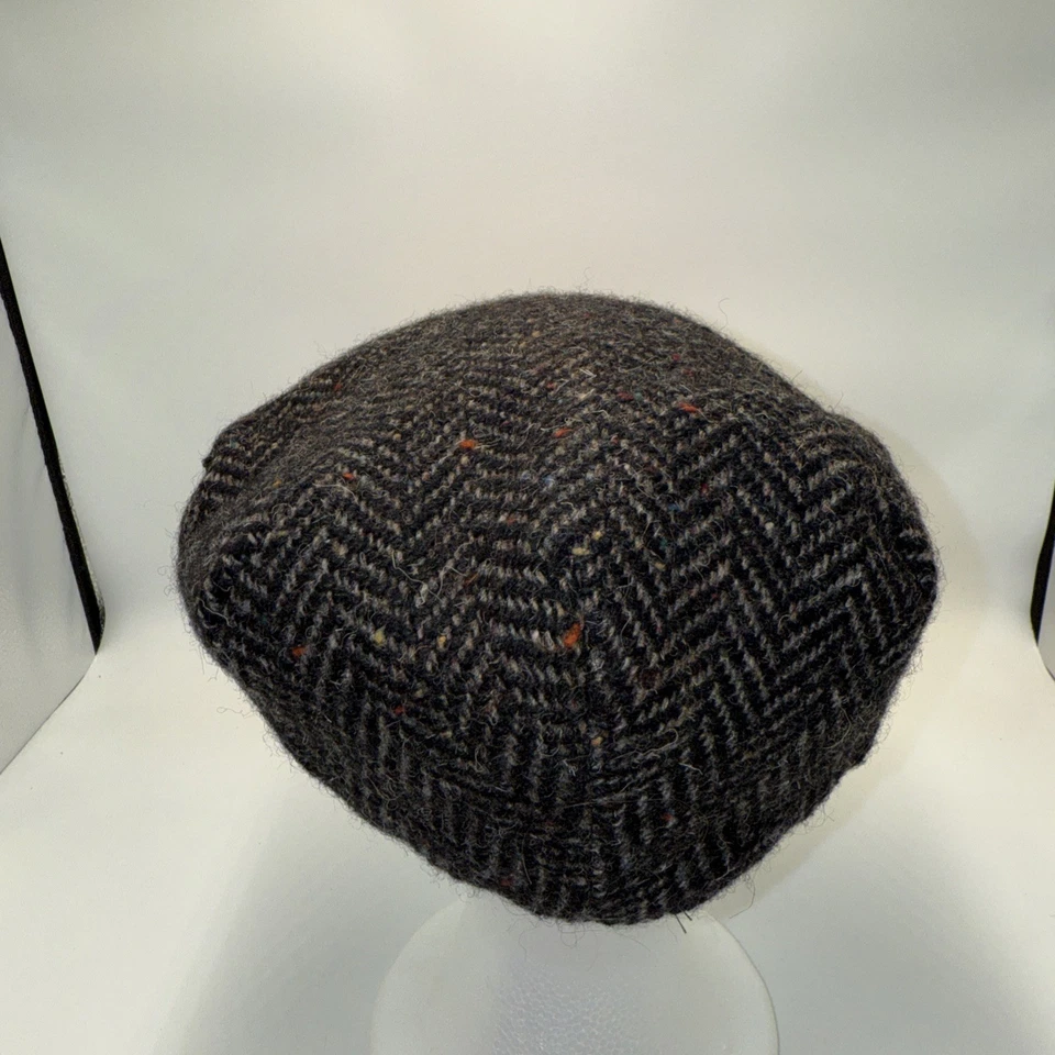 Hatman of Ireland Donegal Tweed Flat Cap Sz Large - Image 4 of 4