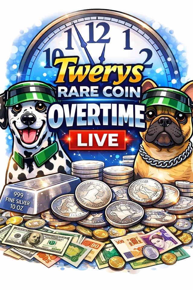 TWERYS RARE COIN OVERTIME LIVE
