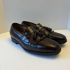 J. Murphy By Johnston & Murphy Burgundy Tassel Kiltie Men’s Loafers, Size 10.5 M