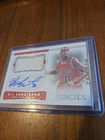 2017-18 Panini National Treasures Lasting Legacies B.J. Armstrong Patch Auto /49