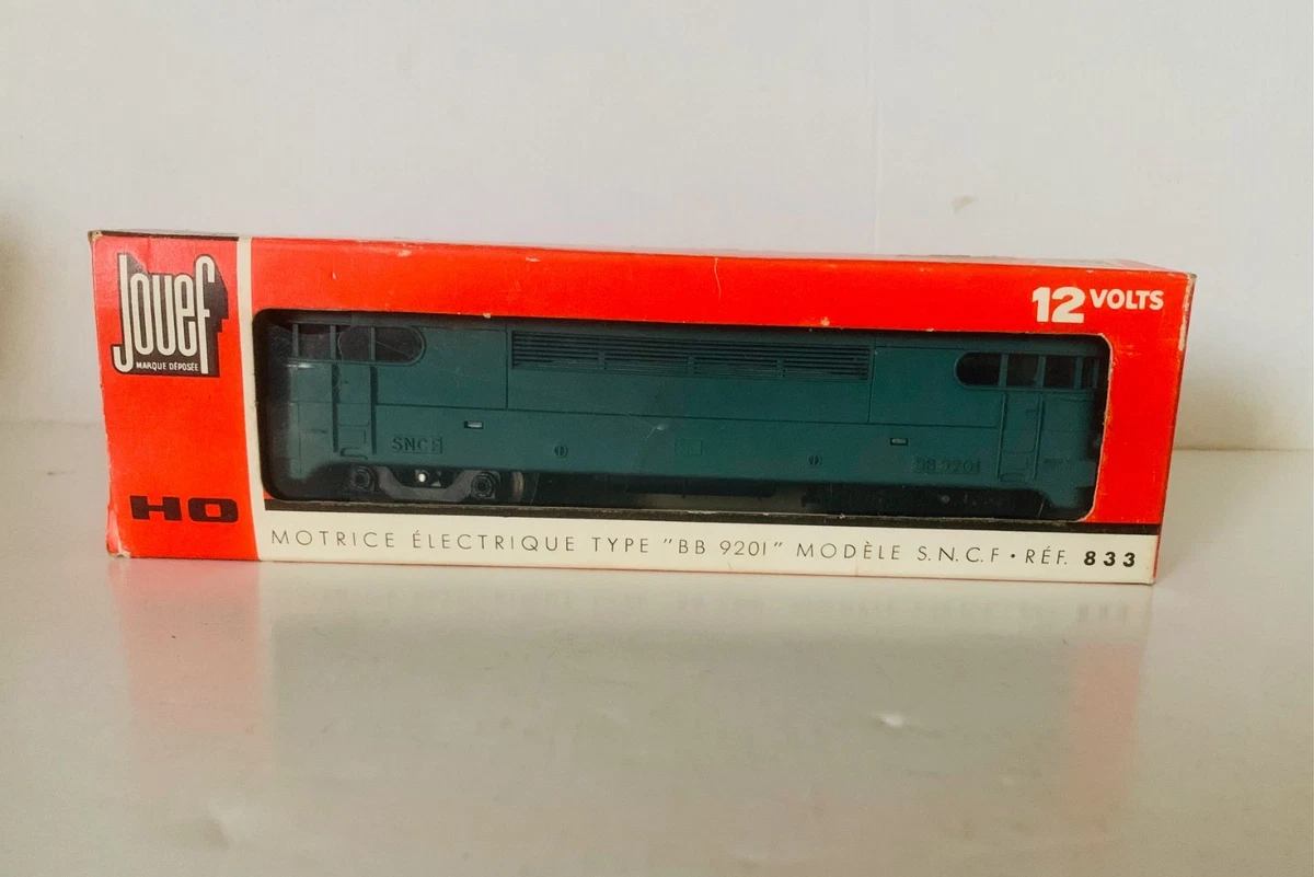 Locomotive Jouef SNCF BB 9201 Verte Ho 1/87 Vintage, Pour Pièces