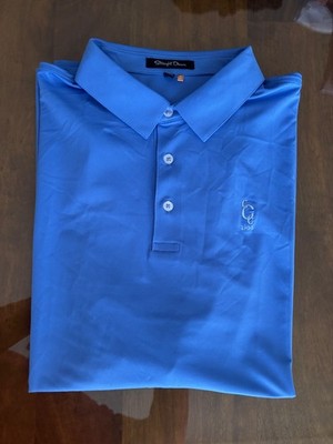 NWT MEN'S STRAIGHT DOWN POLO, SIZE: XL, COLOR: BLUE (M3.13)