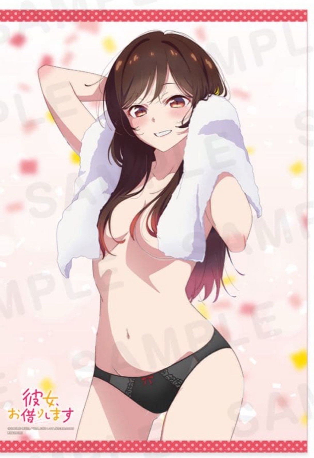 Rent A Girlfriend Chizuru Mizuhara B2 Tapestry - Blu-ray JP Ltd Bonus Item Sexy