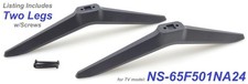 New Insignia NS-65F501NA24 TV Stand Legs w/Screws 65S11