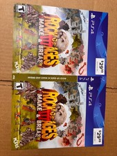 Rock of Ages III Make & Break Box Art Insert PS4 PlayStation 4 Official