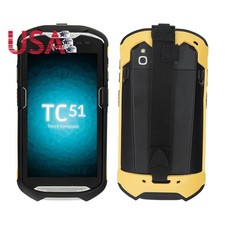 For Zebra TC51 TC52 TC56 TC57 Potective Cover Bumper Boot Case with Strap Yellow