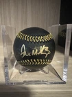 Don Mattingly Signed Black And Gold Baseball Beckett New York Yankees