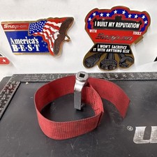Snap-on A91C Oil Fuel Filter Strap Wrench 3/8" & 1/2" Drive - Genuine USA Made
