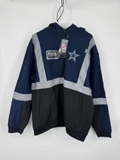NWT Buffalo Outdoors Dallas Cowboys NFL Hoodie Jacket Men's Large Blue Black