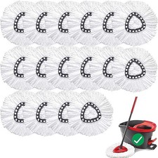 Replacement Heads Mop Refill Mop for O-Cedar Easy Mopping Wring Spin kit